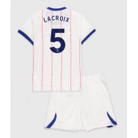 Billiga Chelsea Maxence Lacroix #5 Barnkläder Tredje fotbollskläder till baby 2026-27 Kortärmad (+ Korta byxor)